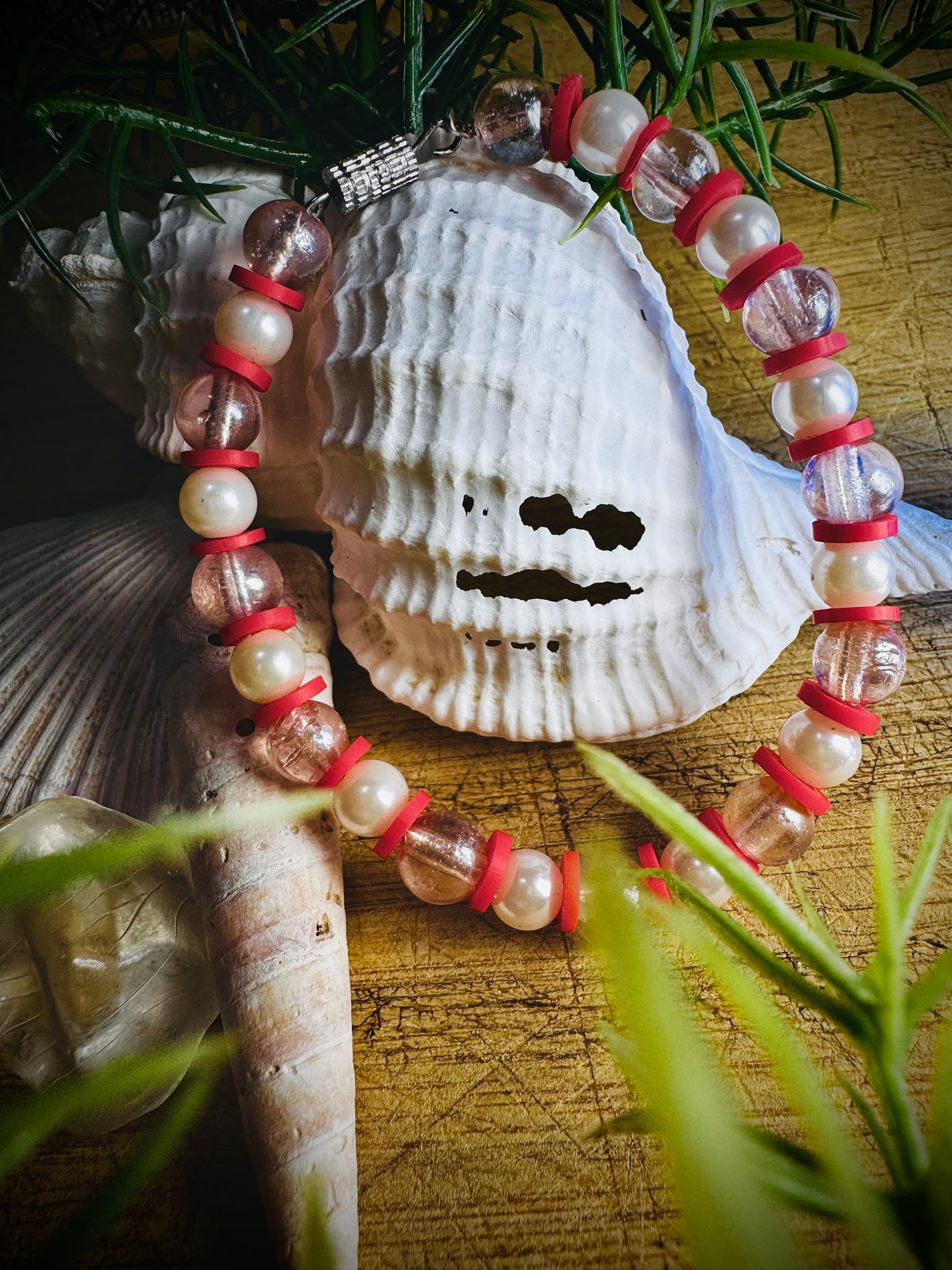 Pink Pearl Bracelet